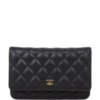 Chanel Classic Wallet on Chain | Gold Hardware