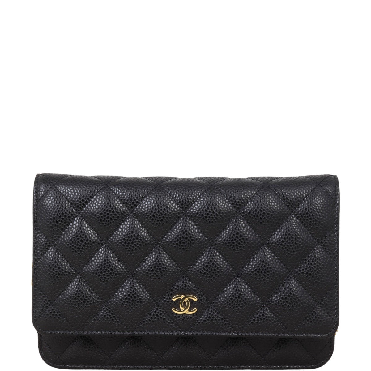 Chanel Classic Wallet on Chain | Gold Hardware
