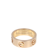 Cartier Love Ring 18k Rose Gold