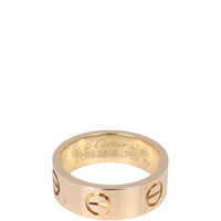 Cartier Love Ring 18k Rose Gold