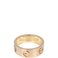 Cartier Love Ring 18k Rose Gold