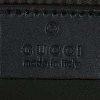 Gucci GG Supreme Diaper Bag Interior Stamp