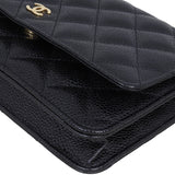 Chanel Classic Wallet on Chain | Gold Hardware