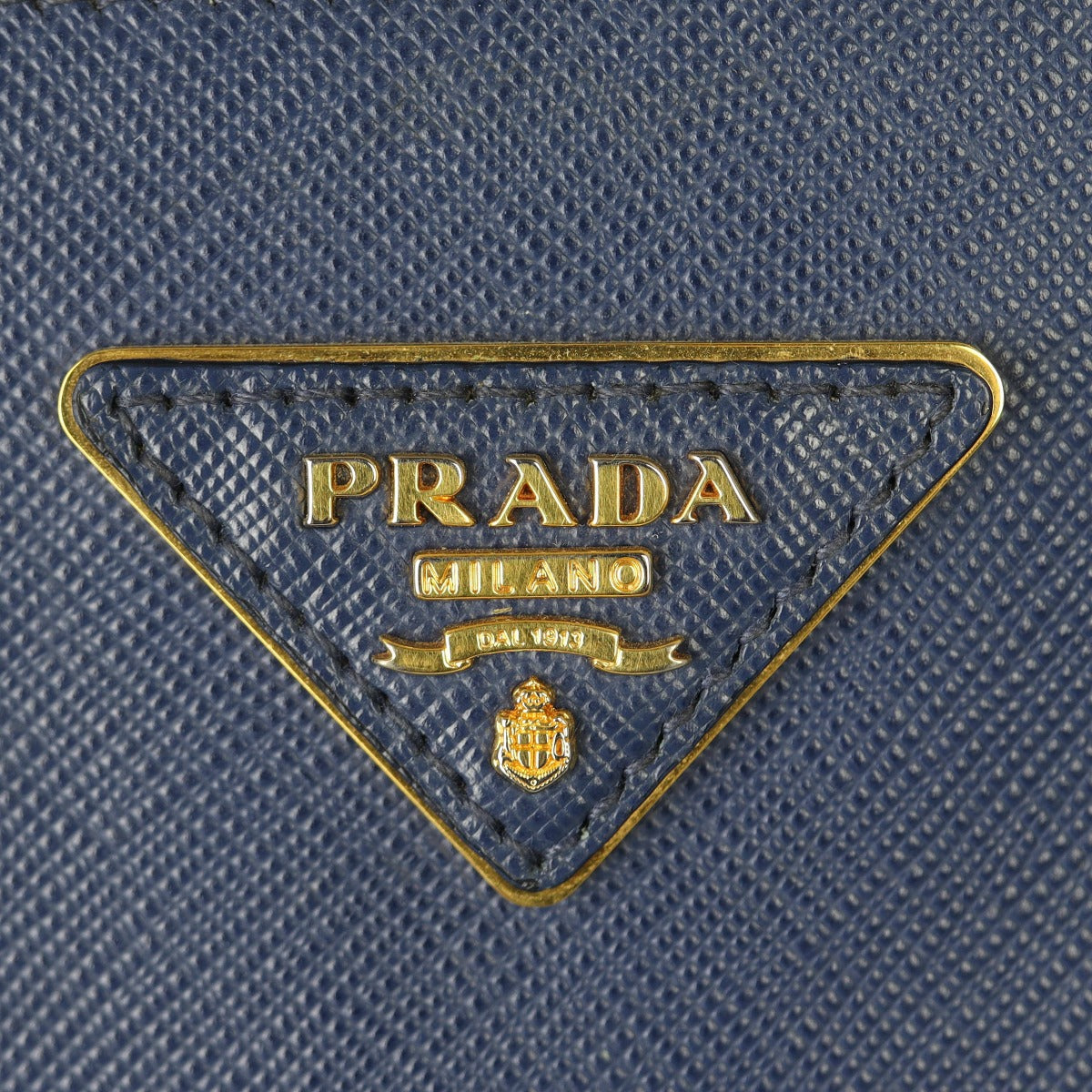 Prada Saffiano Lux Double Zip Tote Medium Hardware