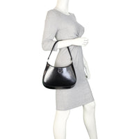Prada Cleo Shoulder Bag Brushed Leather