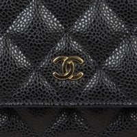 Chanel Classic Wallet on Chain | Gold Hardware