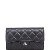 Chanel Classic Flap Long Wallet | Black