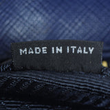 Prada Saffiano Lux Double Zip Tote Medium Interior Stamp