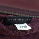 Prada Saffiano Galleria Double Zip Tote Small Interior stamp