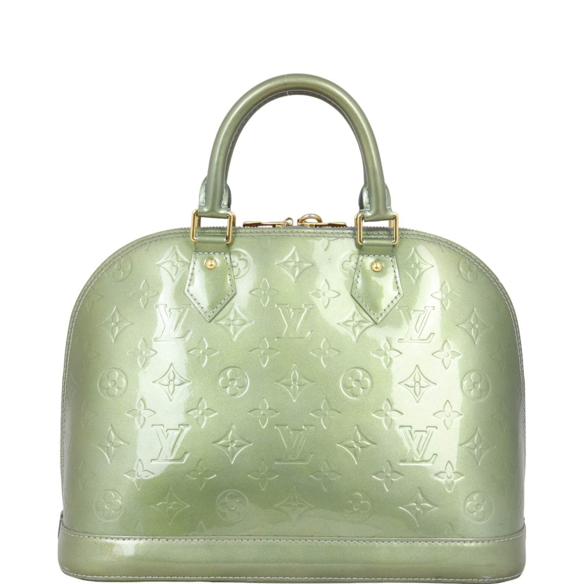 Louis Vuitton Alma PM Monogram Vernis | Vert Bronze
