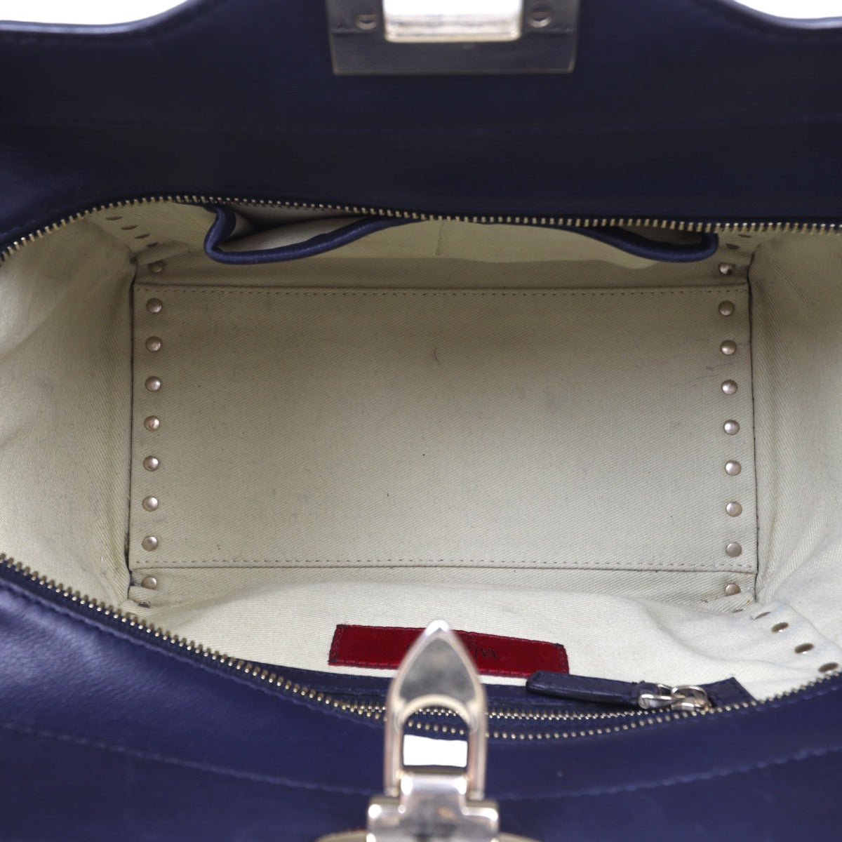 Valentino Rockstud Pagoda Tote Small