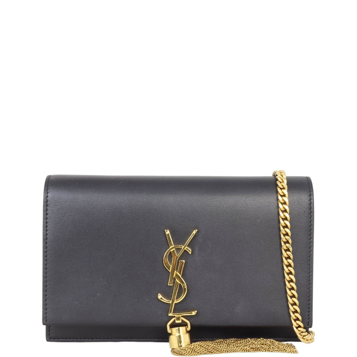 Saint Laurent Kate Tassel Chain Wallet