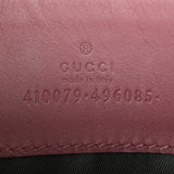 Gucci GG Supreme Blooms Zip Pouch Interior Stamp