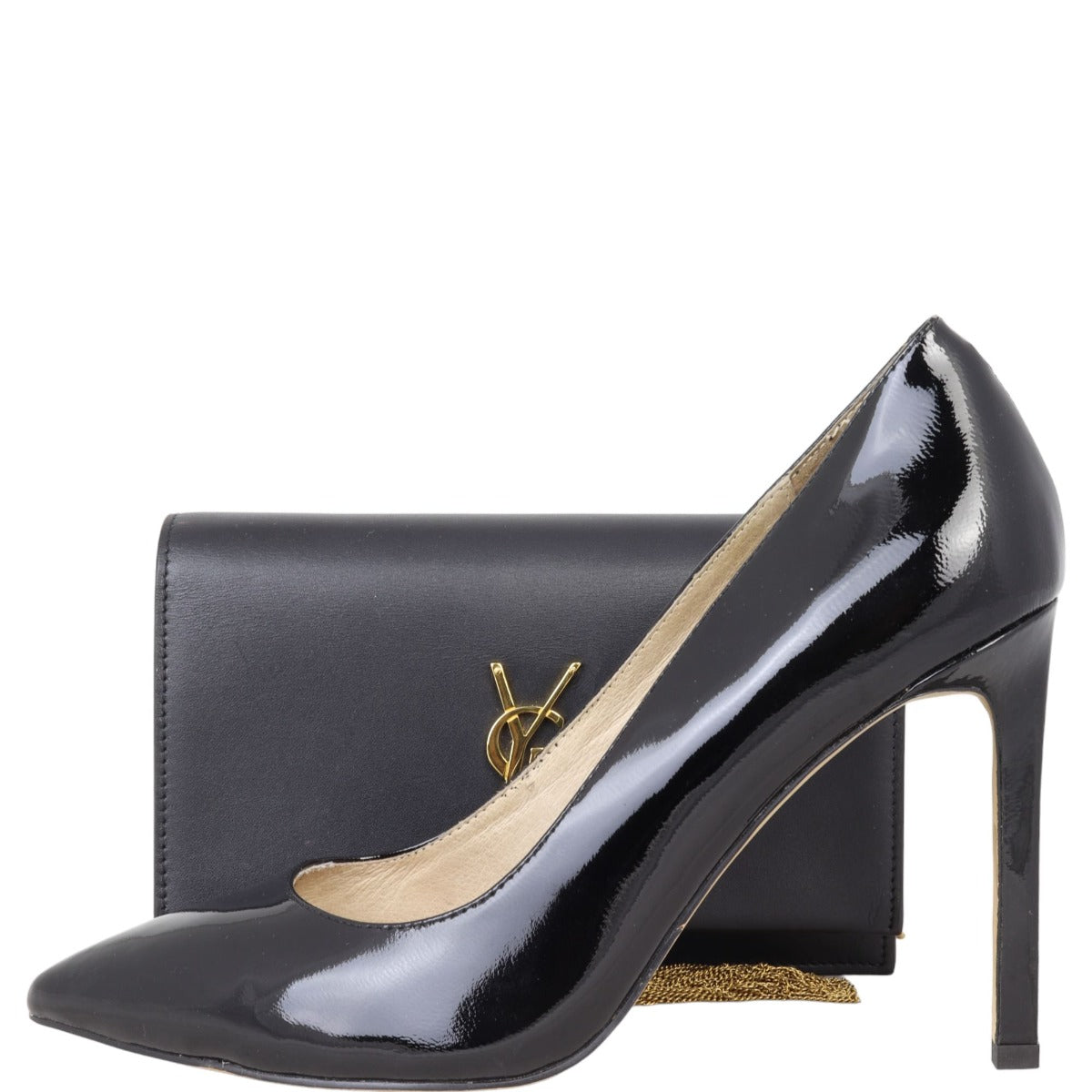 Saint Laurent Kate Tassel Chain Wallet