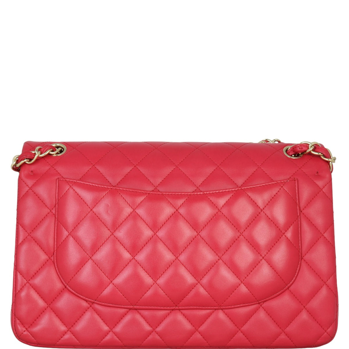 Chanel Classic Double Flap Jumbo | Raspberry Red