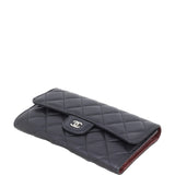 Chanel Classic Flap Long Wallet | Black