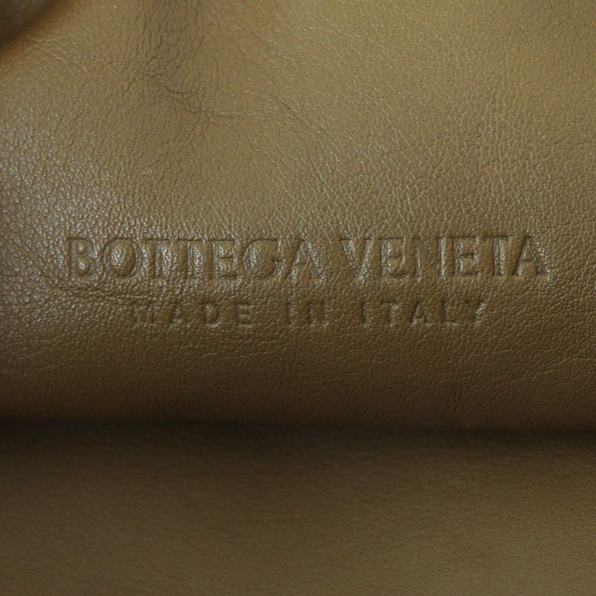 Bottega Veneta The Pouch Interior Stamp