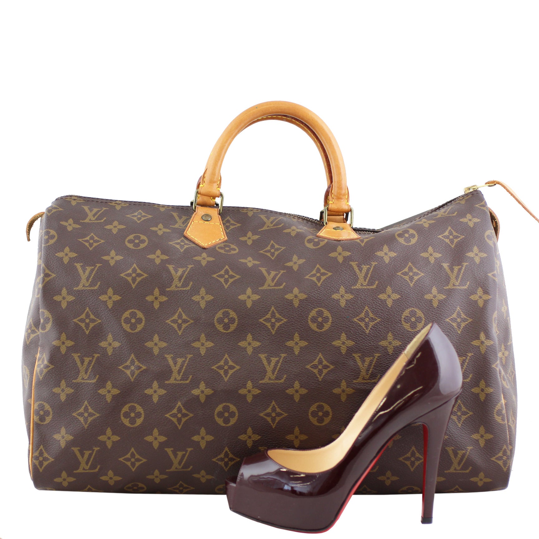Louis Vuitton Speedy 40 Monogram shoe