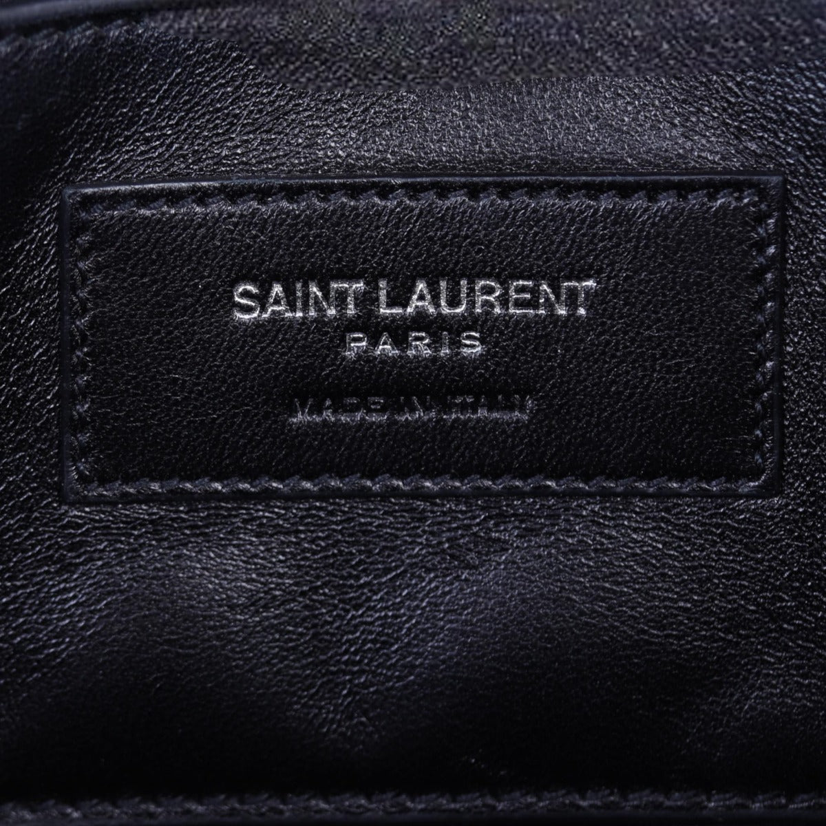 Saint Laurent Kate Tassel Medium Chain Bag Croc-Embossed