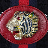 Gucci Tweed Rajah Large Tote Hardware