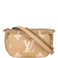 Louis Vuitton Multi Pochette Accessoires Monogram Empreinte Giant Bicolour