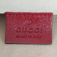 Gucci Tweed Rajah Large Tote Interior Stamp