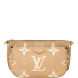 Louis Vuitton Multi Pochette Accessoires Monogram Empreinte Giant Bicolour