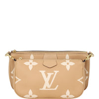 Louis Vuitton Multi Pochette Accessoires Monogram Empreinte Giant Bicolour