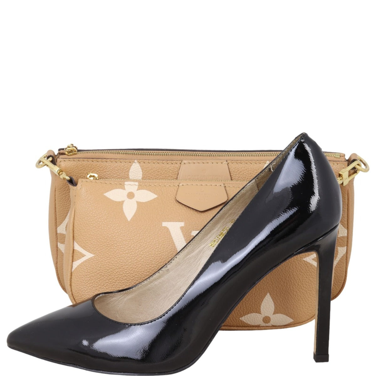 Louis Vuitton Multi Pochette Accessoires Monogram Empreinte Giant Bicolour