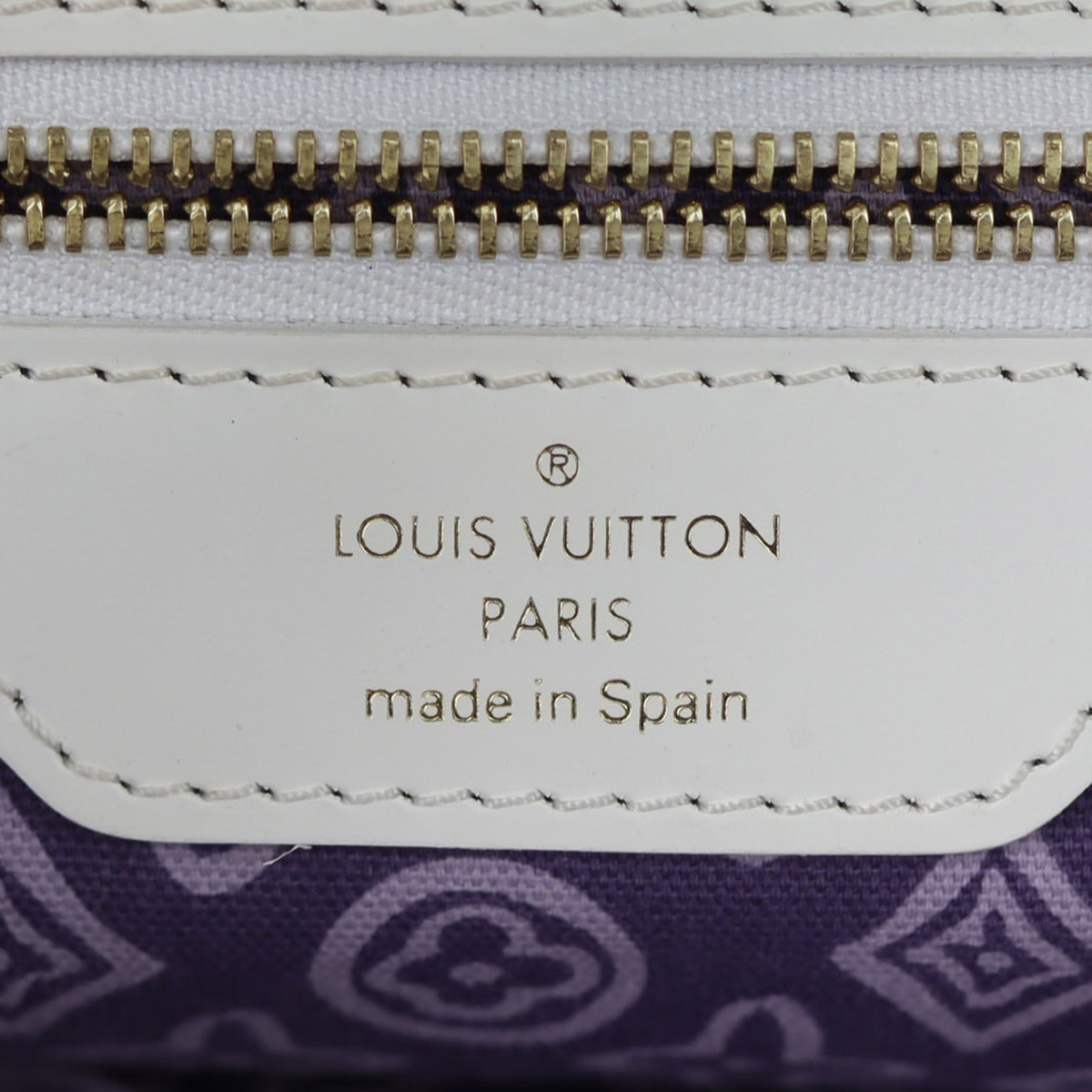 Louis Vuitton Tahitienne Cabas Interior Stamp