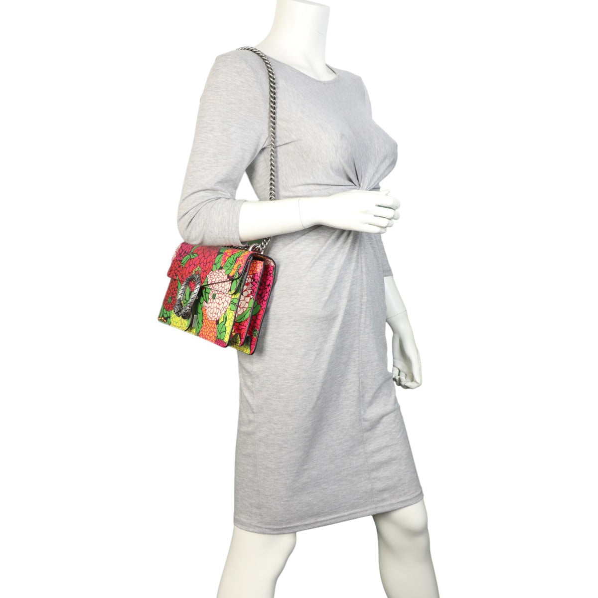 Gucci x Ken Scott Dionysus Small Leather Shoulder Bag Floral