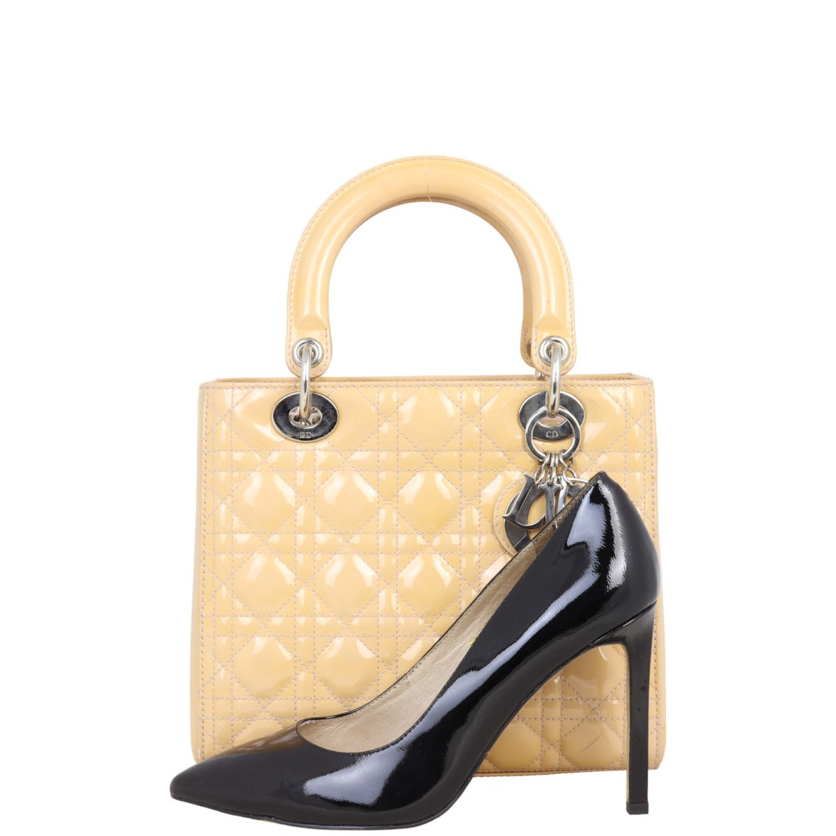 Dior Lady Dior Medium Patent