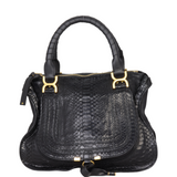 Chloe Marcie Satchel Python