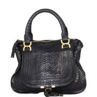 Chloe Marcie Satchel Python