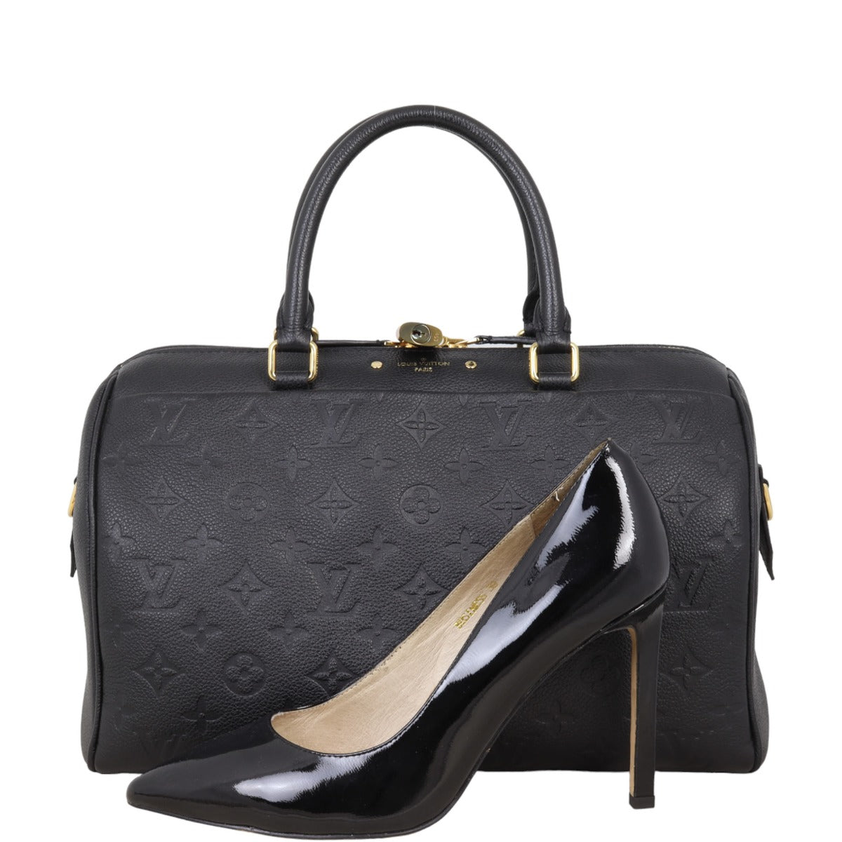 Louis Vuitton Speedy 30 Bandouliere Monogram Empreinte