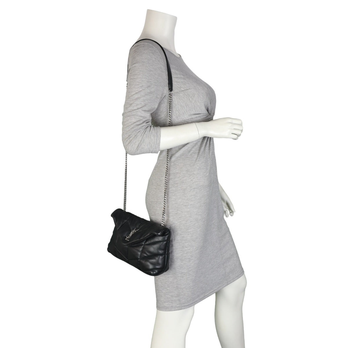 Saint Laurent Puffer Toy Chain Bag