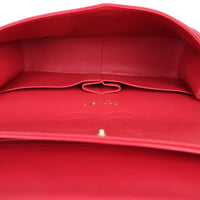 Chanel Classic Double Flap Jumbo | Raspberry Red