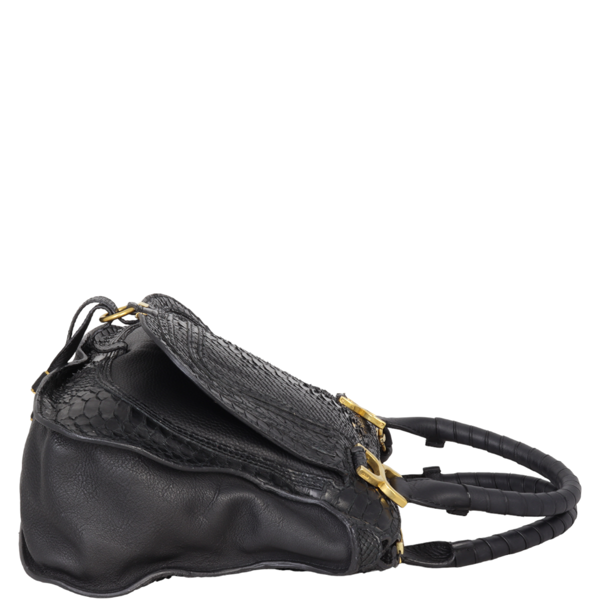 Chloe Marcie Satchel Python