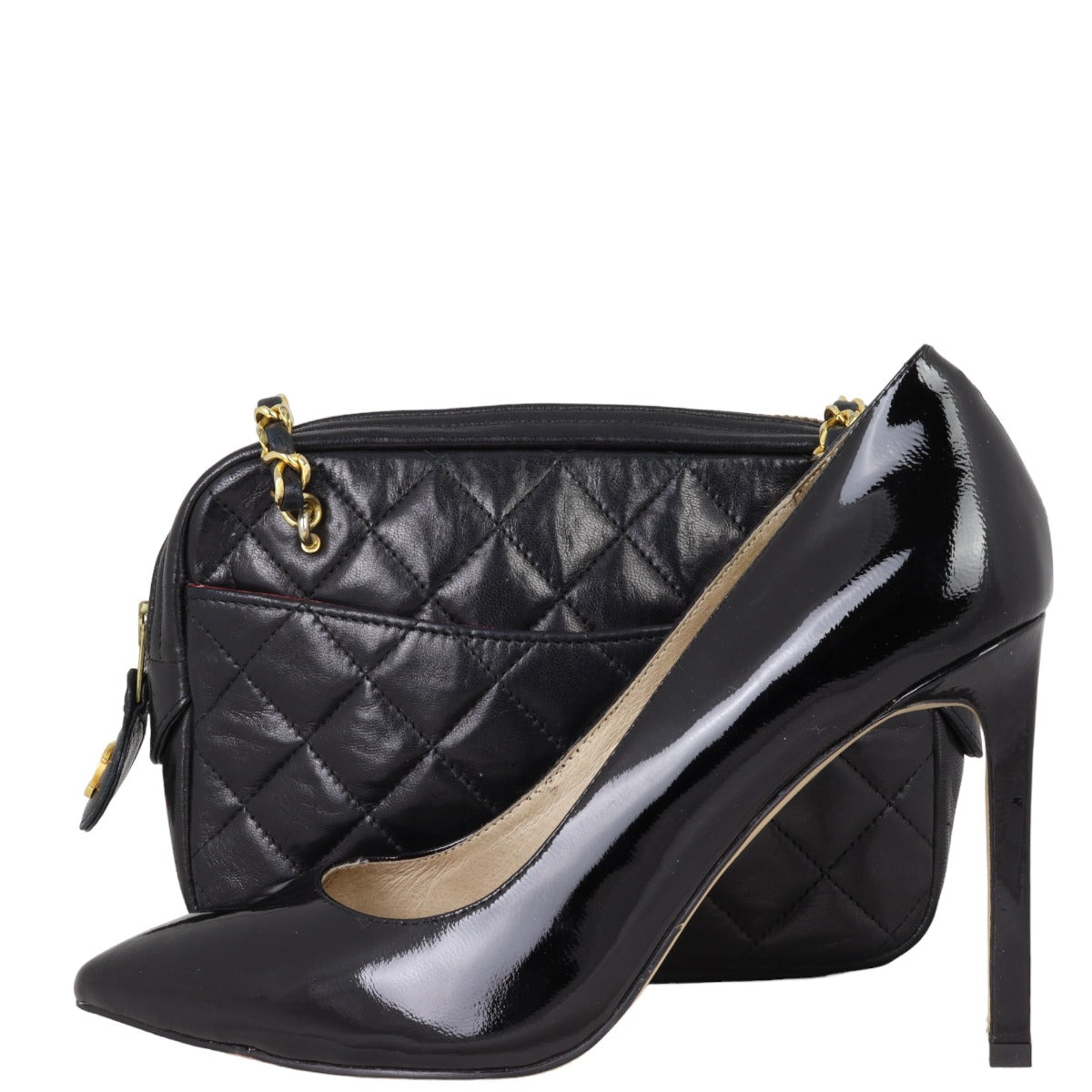 Chanel Vintage Camera Shoulder Bag Small