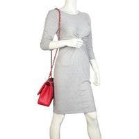 Chanel Classic Double Flap Jumbo | Raspberry Red