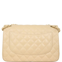 Chanel Classic Double Flap Jumbo | Beige