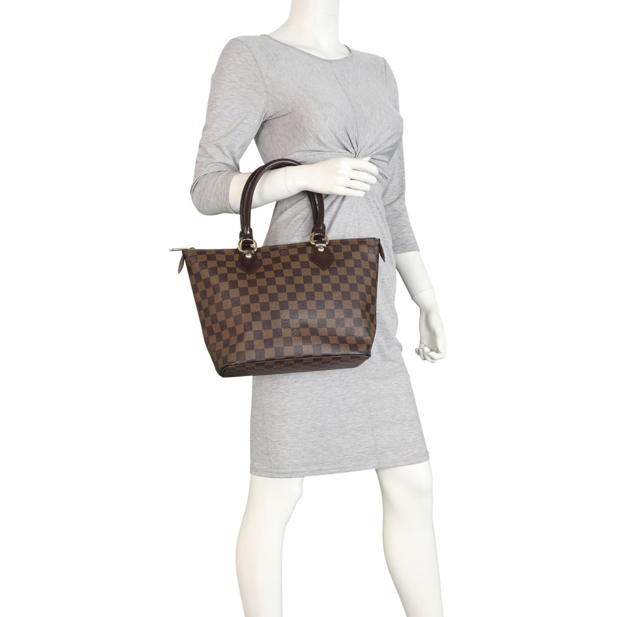 Louis Vuitton Saleya PM Damier Ebene Mannequin