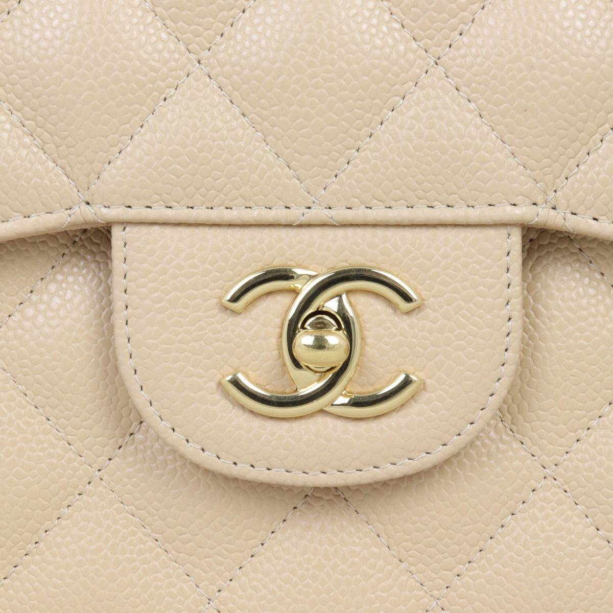 Chanel Classic Double Flap Jumbo | Beige