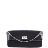 Chanel Reissue East West Flap Bag front chain