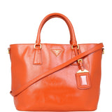 Prada Saffiano Vernice Lux Tote Large