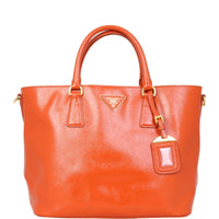 Prada Saffiano Vernice Lux Tote Large