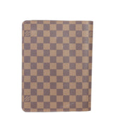 Louis Vuitton Ring Agenda Cover Damier Ebene