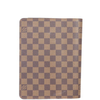 Louis Vuitton Ring Agenda Cover Damier Ebene