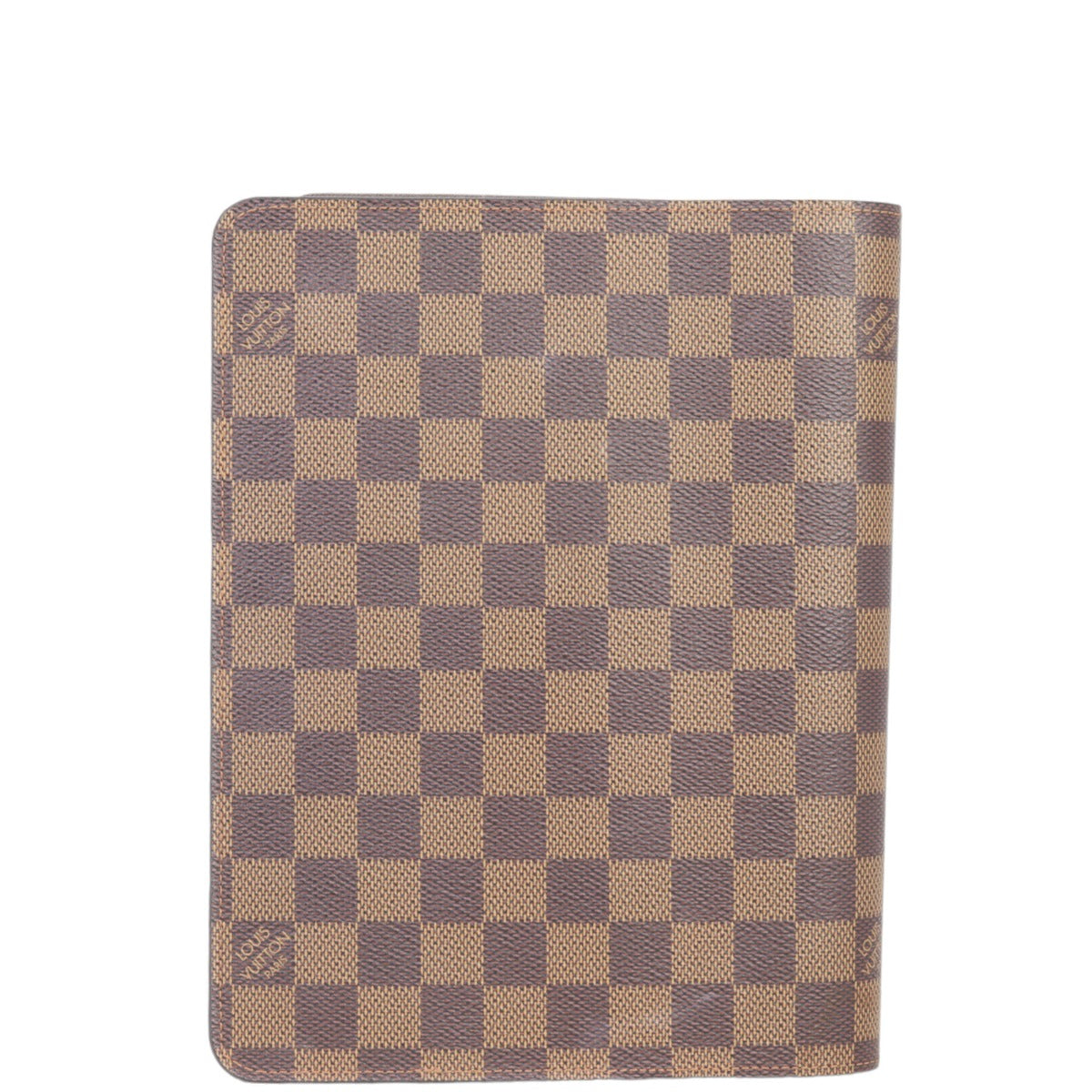 Louis Vuitton Ring Agenda Cover Damier Ebene