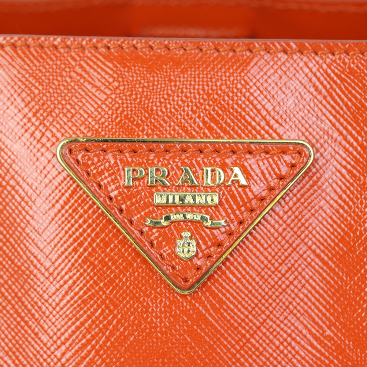 Prada Saffiano Vernice Lux Tote Large
